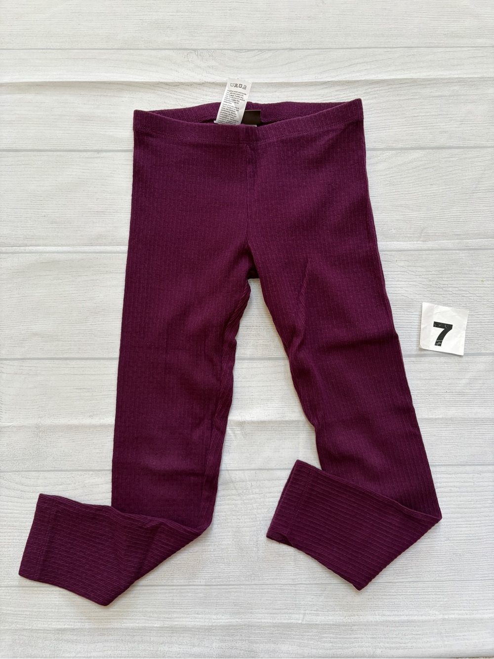 Tea Collection Pointelle Ribbed Kids Leggings